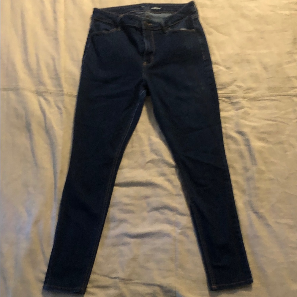 Old Navy Dark Navy Skinny Jeans